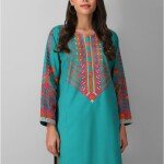 Embroided kurta